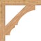 Ekena Millwork Balboa Block Smooth Bracket, Western Red Cedar, 5 1/2"W x 46"D x 46"H BKT06X46X46BOA05SWR - alternate 3